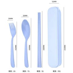 4Pcs Travel Utensil Set