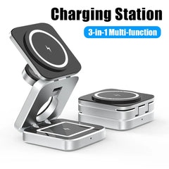 3 in 1 Wireless Charging Station