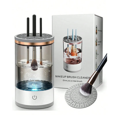 3-in-1 Automatic Makeup Brush Cleaning and Drying Stand