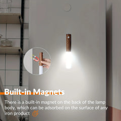 Wood Motion Sensor Light